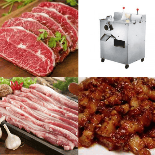 máy thái thịt thái thịt nhanh, đẹp mắt