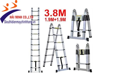 Thang nhôm rút đôi Sumika SK380D chính hãng