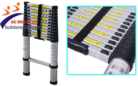 Thang nhôm rút gọn Sumika SK410 thiết kế an toàn