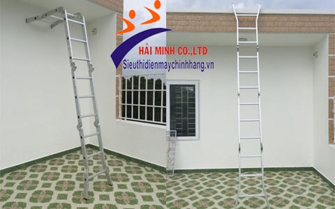 Thang nhôm gấp 4 đoạn Sumika SK603 tiện dụng