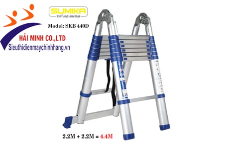 Thang nhôm rút chữ A Sumika SKB440D chất lượng