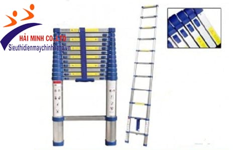 Thang nhôm rút chữ A Sumika SKB440D khóa chốt an toàn, chắc chắn
