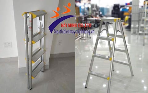 Thang nhôm gấp chữ A Sumika SKD04 nhỏ gọn