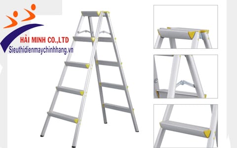 Thang nhôm xếp chữ A Sumika SKD05 chính hãng