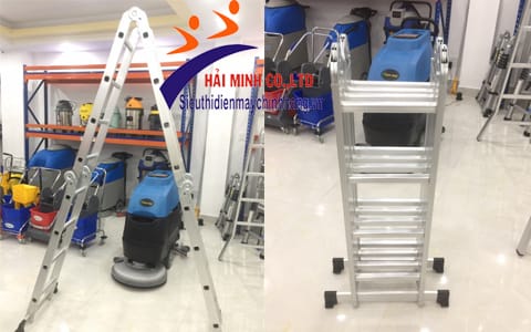Thang nhôm gấp đa năng Sumika SKM204 chất lượng