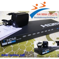 Bộ chia HDMI 1 vào 8 ra