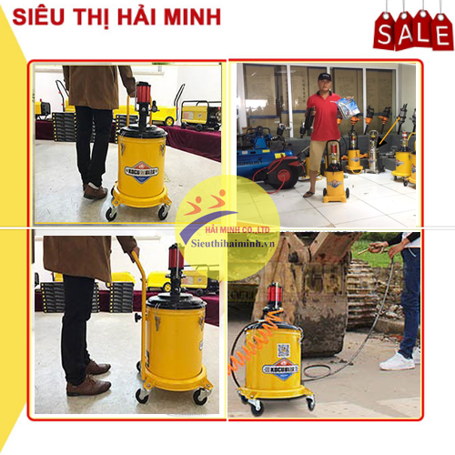 Máy bơm mỡ Cấu Tạo Đơn Giản, Vận Hành Dễ Dàng