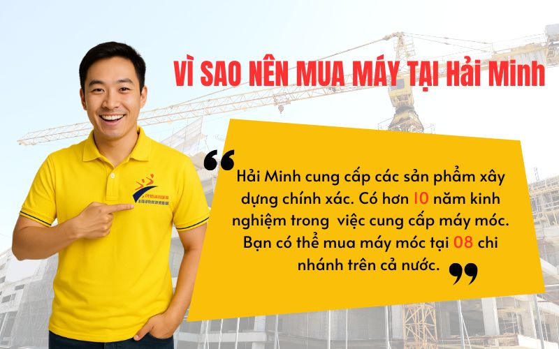 Điểm danh 2 thiết bị xây dựng được nhiều công trình sử dụng