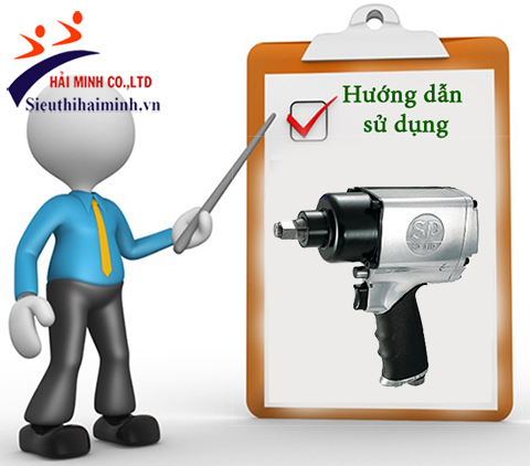 cách sử dụng súng xiết bu lông khí nén