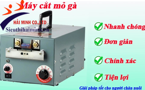 Cách Sử Dụng Máy Cắt Mỏ Gà Đúng Kỹ Thuật Nhất Hiện Nay