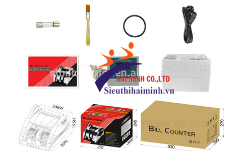 Chi tiết các bộ phận quan trọng của máy đếm tiền