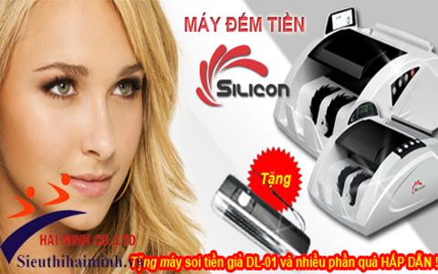 Mua máy đếm tiền silicon mới để nhận ngay nhiều phần quà hấp dẫn