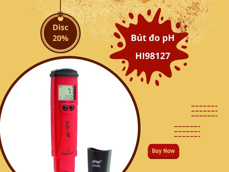 Bút đo pH Hanna – HI98127