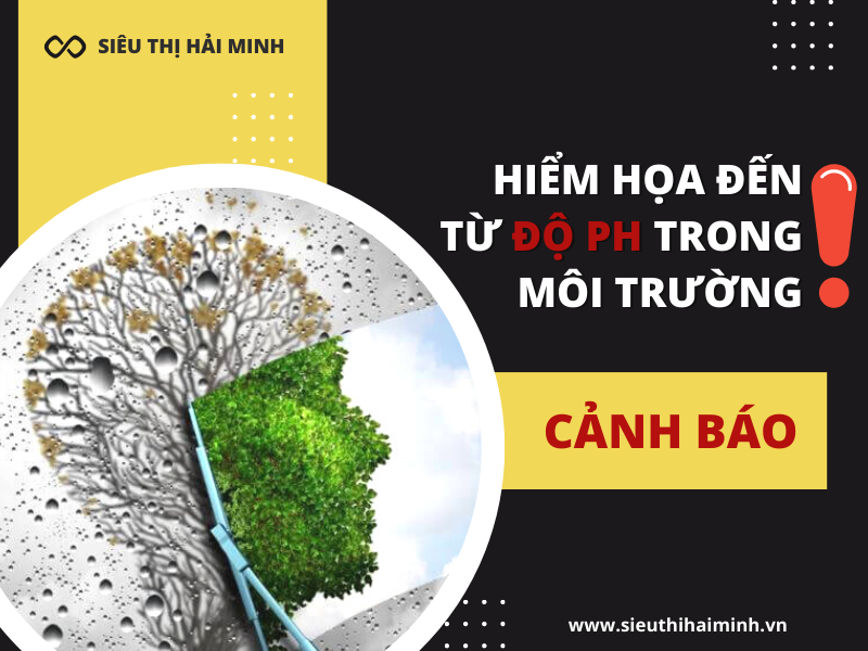 CẢNH BÁO HIỂM HỌA ĐẾN TỪ ĐỘ PH TRONG MÔI TRƯỜNG