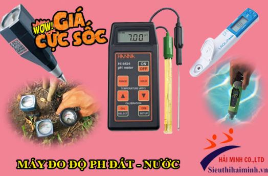 Địa chỉ cung cấp máy đo pH đảm bảo uy tín tại Hà Nội