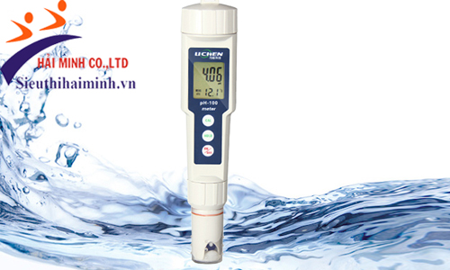 Dùng máy đo pH xác định nồng độ nước