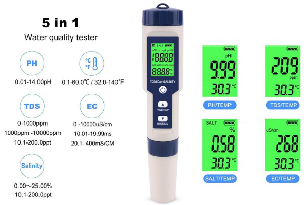 Máy đo pH EC EZ-9909SP