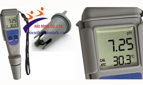 Máy đo pH sử dụng đơn giản