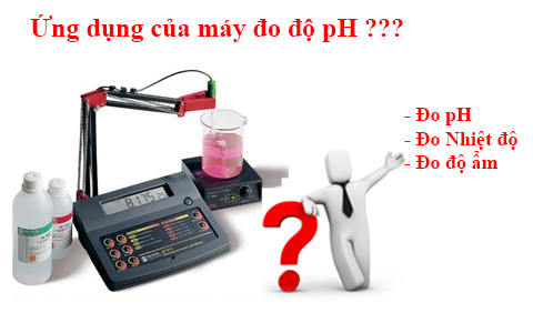Máy đo pH ứng dụng trong nhiều lĩnh vực khác nhau