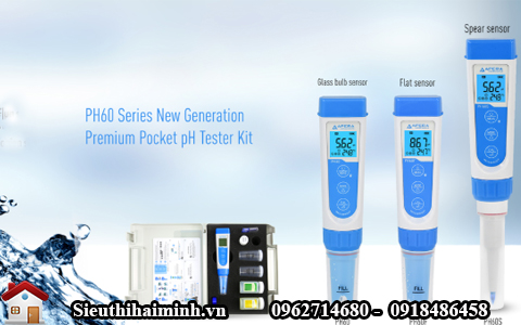 Máy đo ph nhỏ gọn tiện lợi mang đi mọi nơi