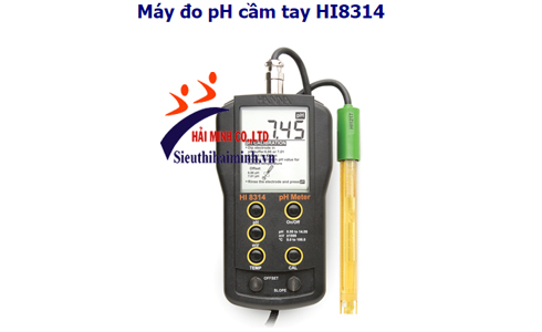 Sở hữu máy đo pH cầm tay Hanna HI8314 ngay hôm nay