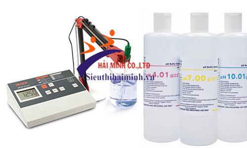 Sử dụng dung dịch hiệu chuẩn chất lượng