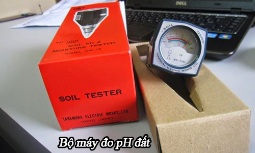 Bộ máy đo pH đất