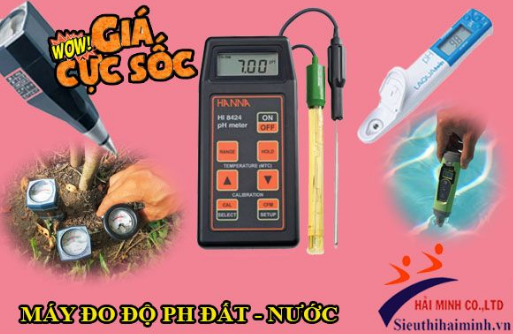 Mua máy đo độ pH giá thành rẻ tại Hà Nội