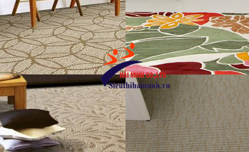 Các loại thảm trải sàn phổ biến hiện nay