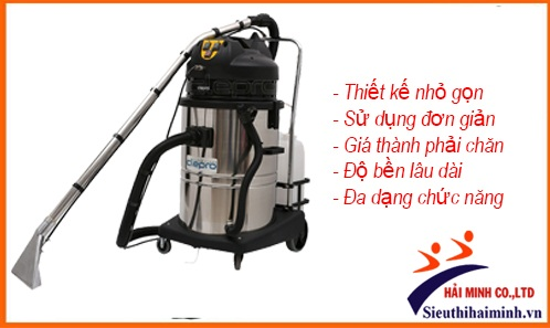 Máy giặt thảm phun hút Clepro CS-C1-40 chất lượng