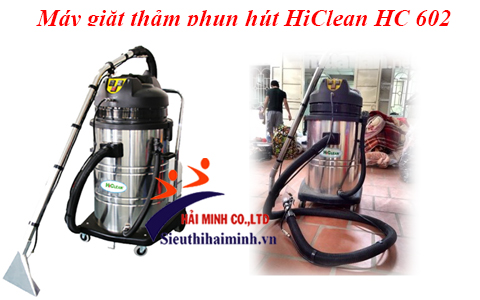 Máy giặt thảm phun hút HiClean HC 602
