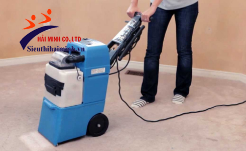 Sử dụng máy giặt thảm không đúng quy trình