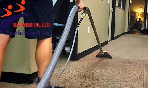 Máy giặt thảm sử dụng trong các khu văn phòng