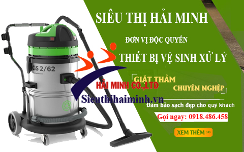 Mua ngay máy giặt thảm phun hút chất lượng tại Hải Minh