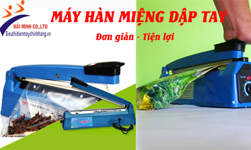 Máy hàn miệng túi chính hãng giá rẻ tại Hải Minh