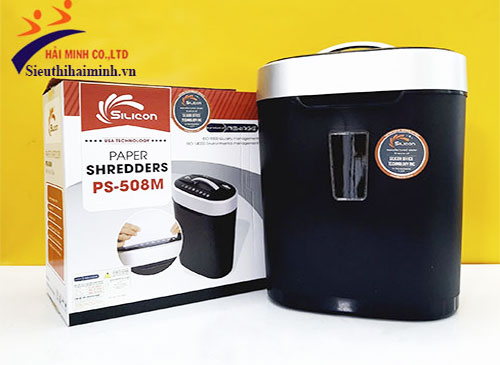 Máy huỷ tài liệu Silicon PS-508M