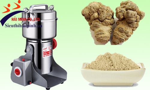 Máy nghiền bột mini sử dụng nghiền bột tam thất
