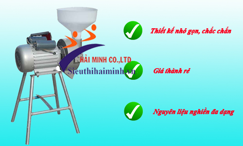 Máy nghiền bột với giá thành rẻ, chất lượng 