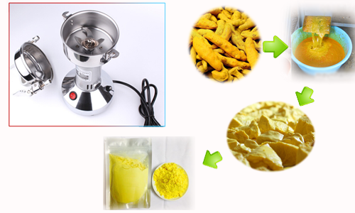 Quy trình làm tinh bột nghệ đơn giản, nhanh chóng, dễ dàng