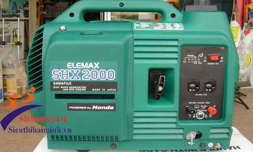 Giới thiệu máy phát điện Elemax shx2000 chính hãng 