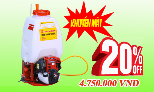 Máy phun thuốc chính hãng giá rẻ nhất