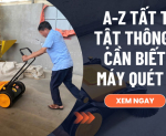 Hình ảnh A-Z tất tần tật thông tin cần biết về máy quét rác