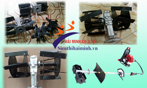 Máy xạc cỏ 4 thì động cơ khỏe mạnh, bền lâu