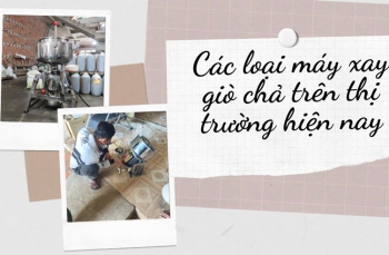 Các loại máy xay giò chả trên thị trường hiện nay