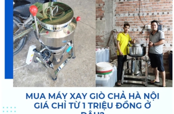 Mua máy xay giò chả Hà Nội giá chỉ từ 1 triệu đồng ở đâu?
