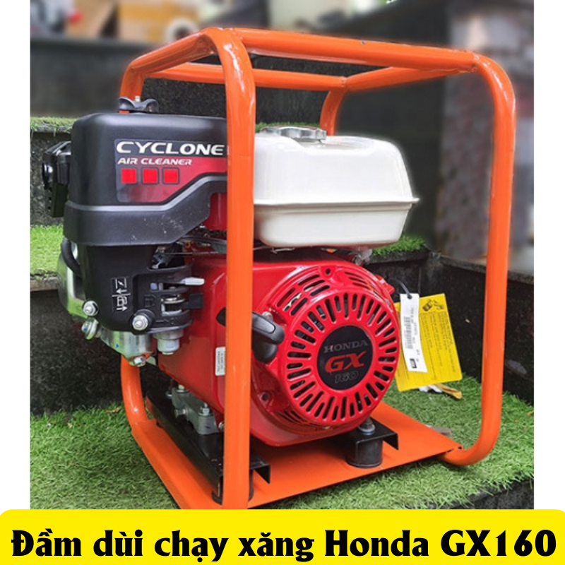 Đầm dùi chạy xăng Honda GX160