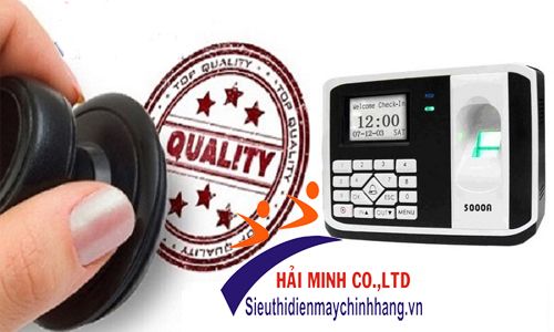 HẢI MINH cung cấp máy chấm công chính hãng