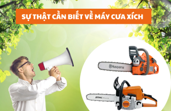 Sự Thật Cần Biết Về Máy Cưa Xích