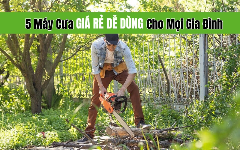 5 Máy Cưa Giá Rẻ Dễ Dùng Cho Mọi Gia Đình