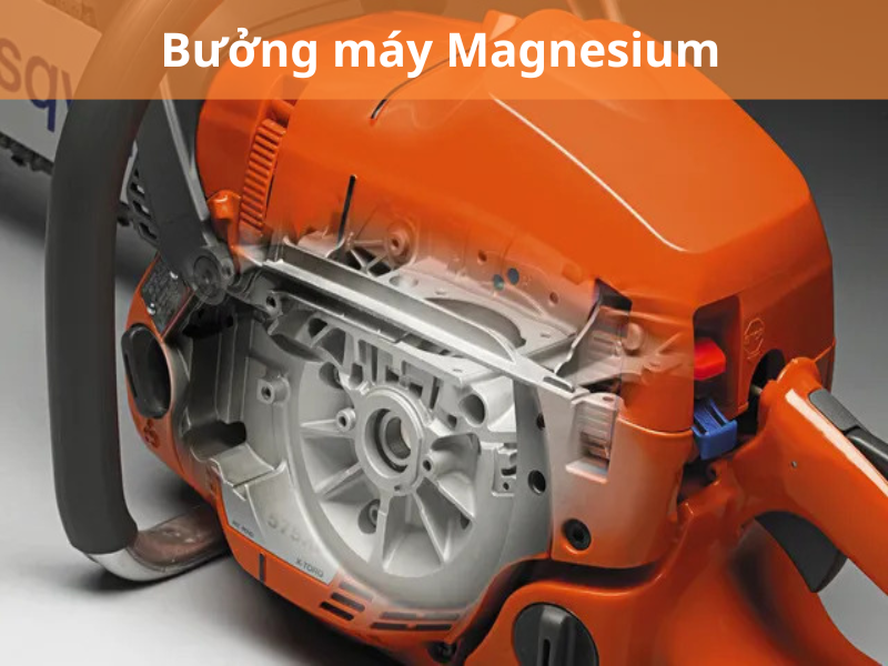 Bưởng máy Magnesium thiết kế vững chắc có thể chịu được tốc độ cao